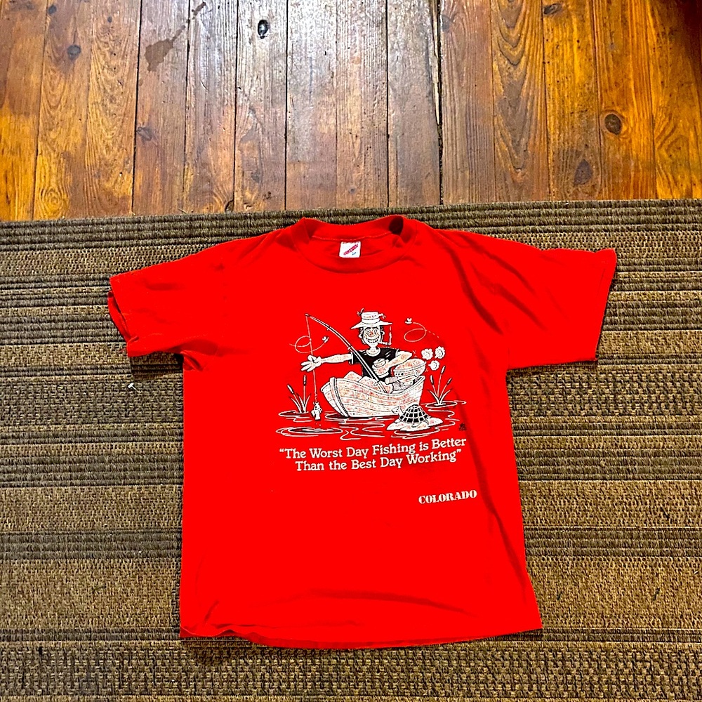 Vintage ~ Fishing T-Shirt